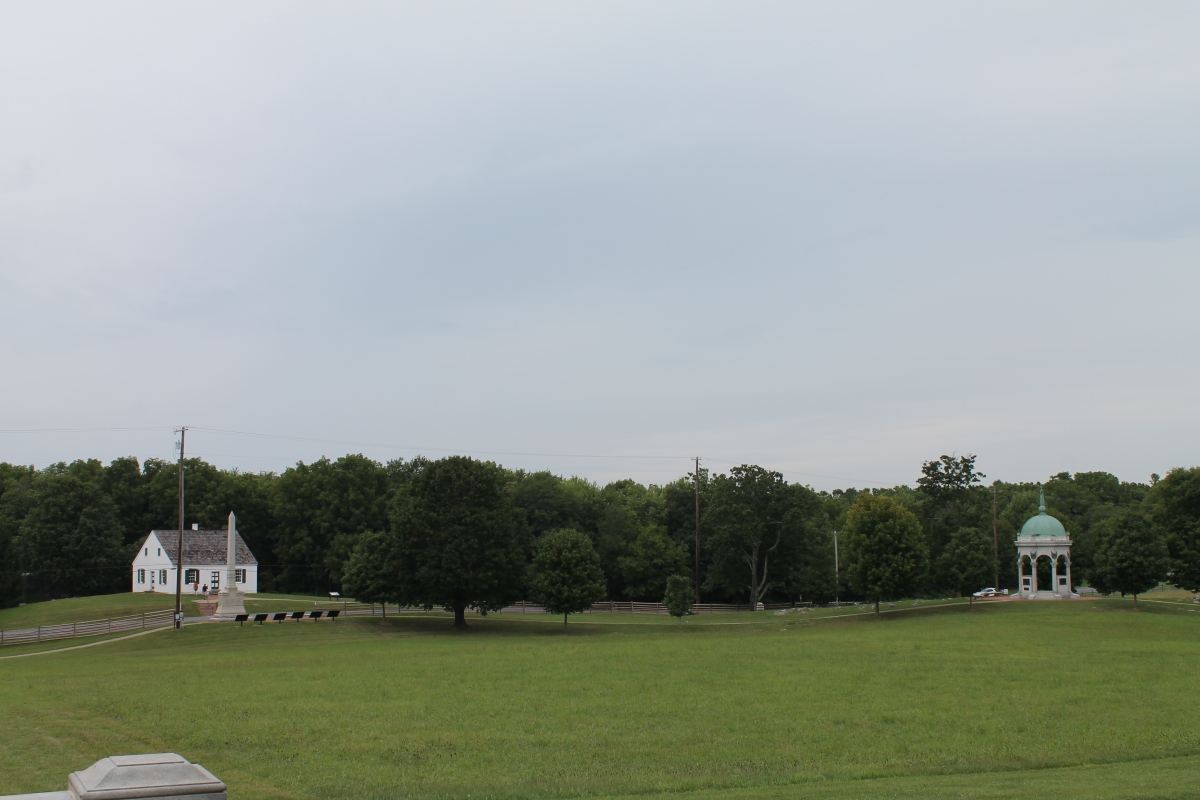 View from the Antietam National Battlefield Visitor Center