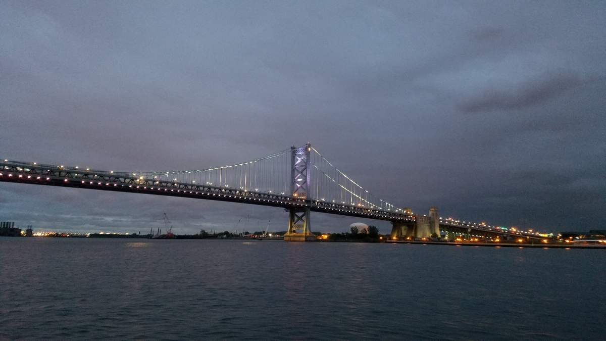The Benjamin Franklin Bridge 