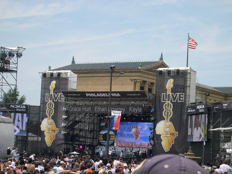 Live 8 - Photo Credit - Jessica Rossi