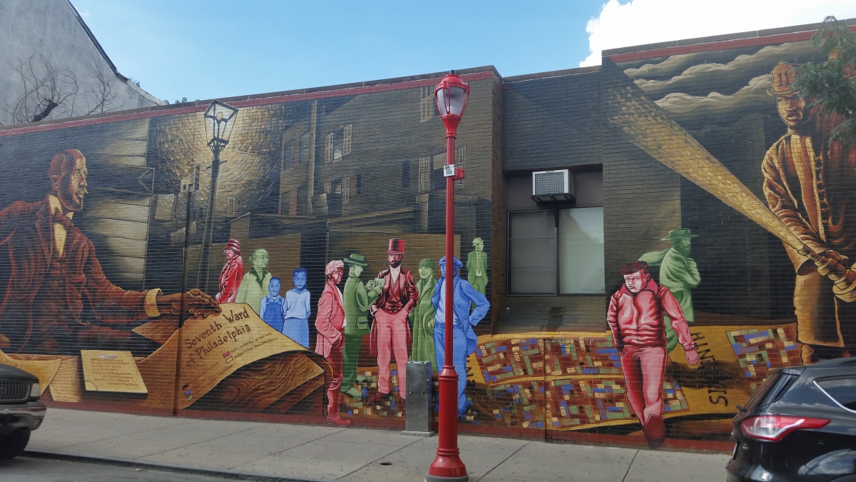 Engine 11 Firehouse Mural