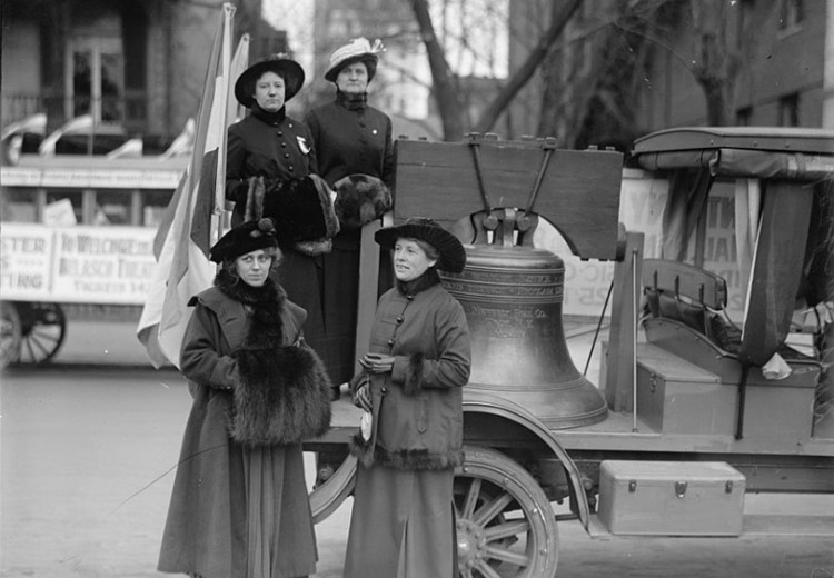The Women's Liberty Bell or "Justice Bell"