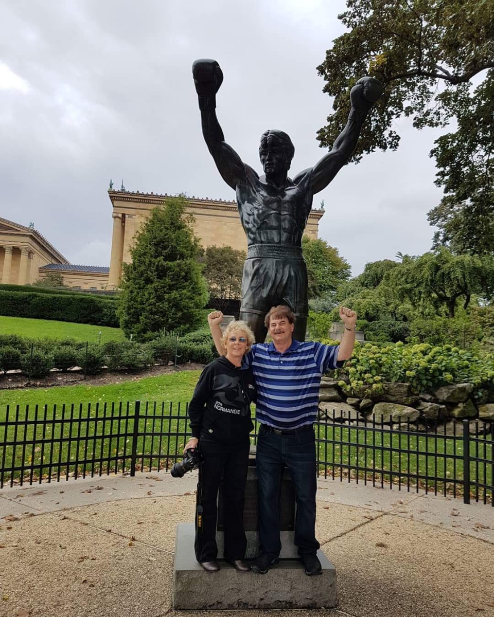 Rocky Statue