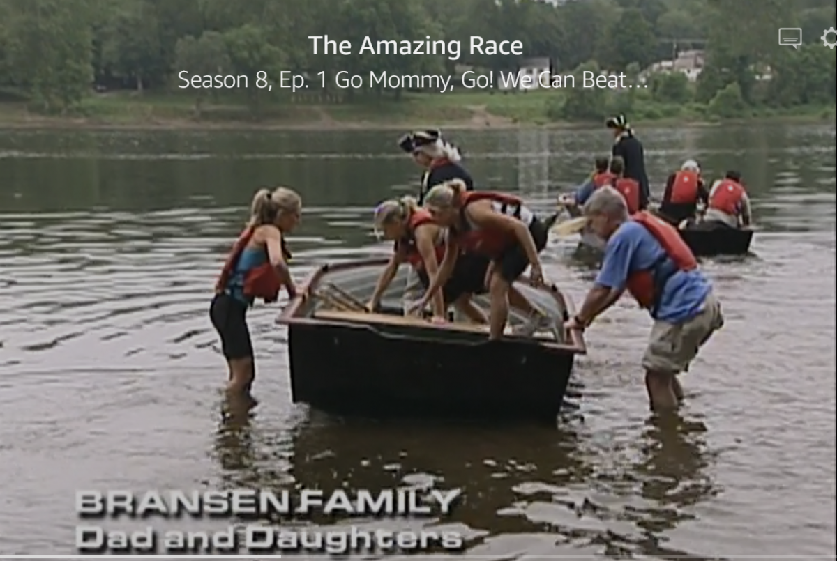 Washington Crossing on The Amazing Race, Season 8, Leg 1, September 27, 2005